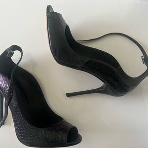 Brian Atwood Heels Navy Blue